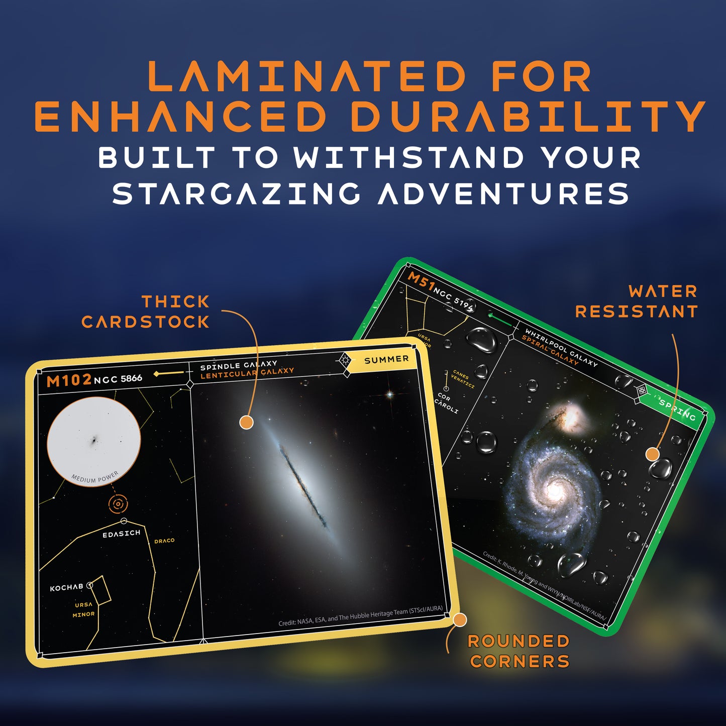 Stargazing Cards - Messier Catalog