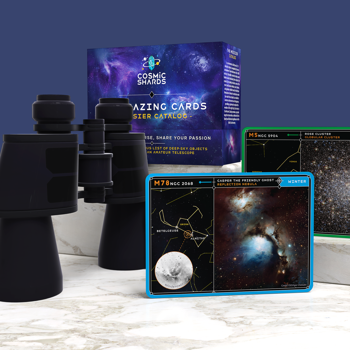 Stargazing Cards - Messier Catalog