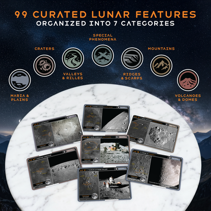 Stargazing Cards - The Moon