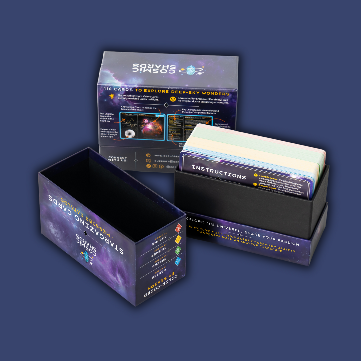 Stargazing Cards - Messier Catalog